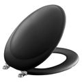 Product Image of Revival Elongated Toilet Seat Assembly (Black), K-4615-CP-7