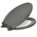 Product Image of Cachet Readylatch Quiet-close Elongated Toilet Seat (Thunder Grey), K-4636-RL-58