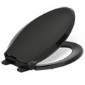 Product Image of Cachet Readylatch Quiet-close Elongated Toilet Seat (Black), K-4636-RL-7