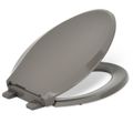 Product Image of Cachet Readylatch Quiet-close Elongated Toilet Seat (Cashmere), K-4636-RL-K4
