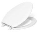 Product Image of Lustra Quick-release Elongated Toilet Seat (White), K-4652-0