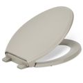 Product Image of Glenbury Readylatch Quiet-close Elongated Toilet Seat (Sandbar), K-4733-RL-G9