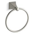 Product Image of Memoirs Stately Towel Ring (Vibrant Brushed Nickel), K-487-BN