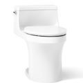 Product Image of San Souci One-piece Compact Elongated Toilet w/ Concealed Trapway, 1.28 GPF (White), K-5172-0