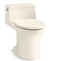 Product Image of San Souci One-piece Compact Elongated Toilet w/ Concealed Trapway, 1.28 GPF (Biscuit), K-5172-96