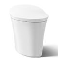 Product Image of Veil One-piece Compact Elongated Smart Toilet, Dual-flush (White), K-5401-PA-0