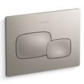 Product Image of Cue Flush Actuator Plate For 2"x 4" In-wall Tank And Carrier System (Vibrant Brushed Nickel), K-5413-BN