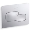 Product Image of Cue Flush Actuator Plate For 2"x 4" In-wall Tank And Carrier System (Polished Chrome), K-5413-CP