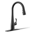 Product Image of Simplice Pull-Down Secondary Kitchen Faucet (Matte Black), K-597-BL