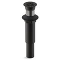 Product Image of Decorative Grid Drain w/ out Overflow (Matte Black), K-7107-BL