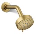 Product Image of Awaken G90 3-Function Shower Head, 1.75 GPM (Vibrant Brushed Moderne Brass), K-72418-G-2MB