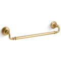 Product Image of Artifacts 18" Towel Bar (Vibrant Brushed Moderne Brass), K-72567-2MB