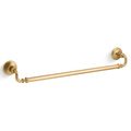Product Image of Artifacts 24" Towel Bar (Vibrant Brushed Moderne Brass), K-72568-2MB