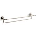 Product Image of Artifacts 24" Double Towel Bar (Vibrant Polished Nickel), K-72570-SN