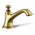 Product Image of Artifacts w/ Bell design Bathroom Sink Faucet Spout Only w/ Bell Design, 1.2 GPM (Vibrant Brushed Moderne Brass), K-72759-2MB