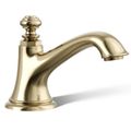 Product Image of Artifacts w/ Bell design Bathroom Sink Faucet Spout Only w/ Bell Design, 1.2 GPM (Vibrant French Gold), K-72759-AF