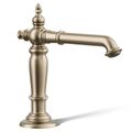 Product Image of Artifacts Bathroom Sink Faucet Spout Only w/ Column Design, 1.2 GPM (Vibrant Brushed Bronze), K-72760-BV