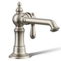 Product Image of Artifacts Single-handle Bathroom Sink Faucet, 1.2 GPM (Vibrant Brushed Nickel), K-72762-9M-BN