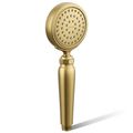Product Image of Artifacts 1-Function Handshower, 1.75 GPM (Vibrant Brushed Moderne Brass), K-72776-G-2MB