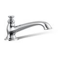 Product Image of Artifacts Deck Mounted Bath Spout w/ Flare Design (Polished Chrome), K-72777-CP