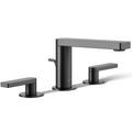 Product Image of Composed Widespread Bathroom Sink Faucet w/ Lever Handles, 1.2 GPM (Matte Black), K-73060-4-BL