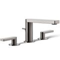 Product Image of Composed Widespread Bathroom Sink Faucet w/ Lever Handles, 1.2 GPM (Vibrant Titanium), K-73060-4-TT