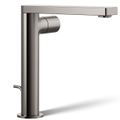 Product Image of Composed Tall Single-handle Bathroom Sink Faucet w/ Cylindrical Handle, 1.2 GPM (Vibrant Titanium), K-73159-7-TT