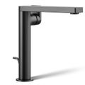 Product Image of Composed Tall Single-handle Bathroom Sink Faucet w/ Lever Handle, 1.2 GPM (Matte Black), K-73168-4-BL