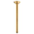 Product Image of 12" Ceiling Mount 1-Function Rainhead Arm And Flange (Vibrant Brushed Moderne Brass), K-7392-2MB