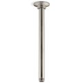 Product Image of 12" Ceiling Mount 1-Function Rainhead Arm And Flange (Vibrant Brushed Nickel), K-7392-BN