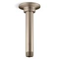 Product Image of 6" Ceiling Mount 1-Function Rainhead Arm And Flange (Vibrant Brushed Bronze), K-7394-BV