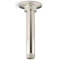 Product Image of 6" Ceiling Mount 1-Function Rainhead Arm And Flange (Vibrant Polished Nickel), K-7394-SN