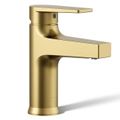 Product Image of Taut Single-handle Bathroom Sink Faucet, 1.2 GPM (Vibrant Brushed Moderne Brass), K-74013-4-2MB