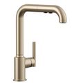Product Image of Purist Pull-out Kitchen Faucet w/ 3-Function Sprayhead (Vibrant Brushed Bronze), K-7505-BV
