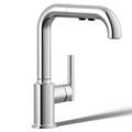 Product Image of Purist Pull-out Kitchen Faucet w/ 3-Function Sprayhead (Polished Chrome), K-7506-CP