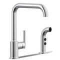 Product Image of Purist Single-handle Kitchen Faucet w/ Side Sprayer (Polished Chrome), K-7508-CP