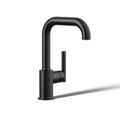 Product Image of Purist Single-handle Bar Sink Faucet (Matte Black), K-7509-BL
