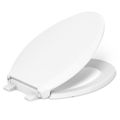 Product Image of Cachet Nightlight Readylatch Quiet-close Elongated Toilet Seat (White), K-75796-RL-0