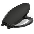 Product Image of Cachet Nightlight Readylatch Quiet-close Elongated Toilet Seat (Black), K-75796-RL-7