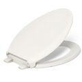 Product Image of Cachet Nightlight Readylatch Quiet-close Elongated Toilet Seat (Biscuit), K-75796-RL-96
