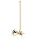 Product Image of 3/8" Npt Angle Supply w/ Stop And Annealed Vertical Tube (Vibrant French Gold), K-7637-AF