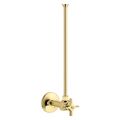 Product Image of Toilet Supply 3/8" W/ Stop (Vibrant Polished Brass), K-7637-PB