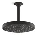 Product Image of Awaken 8" 1-Function Rainhead, 2.5 GPM (Matte Black), K-76464-Y-BL