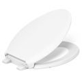 Product Image of Cachet Quiet-close Elongated Toilet Seat (White)