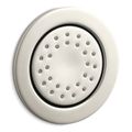 Product Image of WaterTile Round 27-nozzle 1-Function Body Spray, 1.0 GPM (Vibrant Polished Nickel)