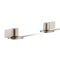 Product Image of Lever Bathroom Sink Faucet Handles (Vibrant Brushed Nickel), K-77974-4-BN