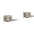Product Image of Oyl Bathroom Sink Faucet Handles (Vibrant Brushed Nickel), K-77974-8-BN