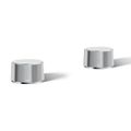 Product Image of Oyl Bathroom Sink Faucet Handles (Polished Chrome), K-77974-8-CP