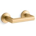 Product Image of Pivoting Toilet Paper Holder (Vibrant Brushed Moderne Brass), K-78382-2MB