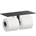 Product Image of Covered Double Toilet Paper Holder (Matte Black), K-78384-BL